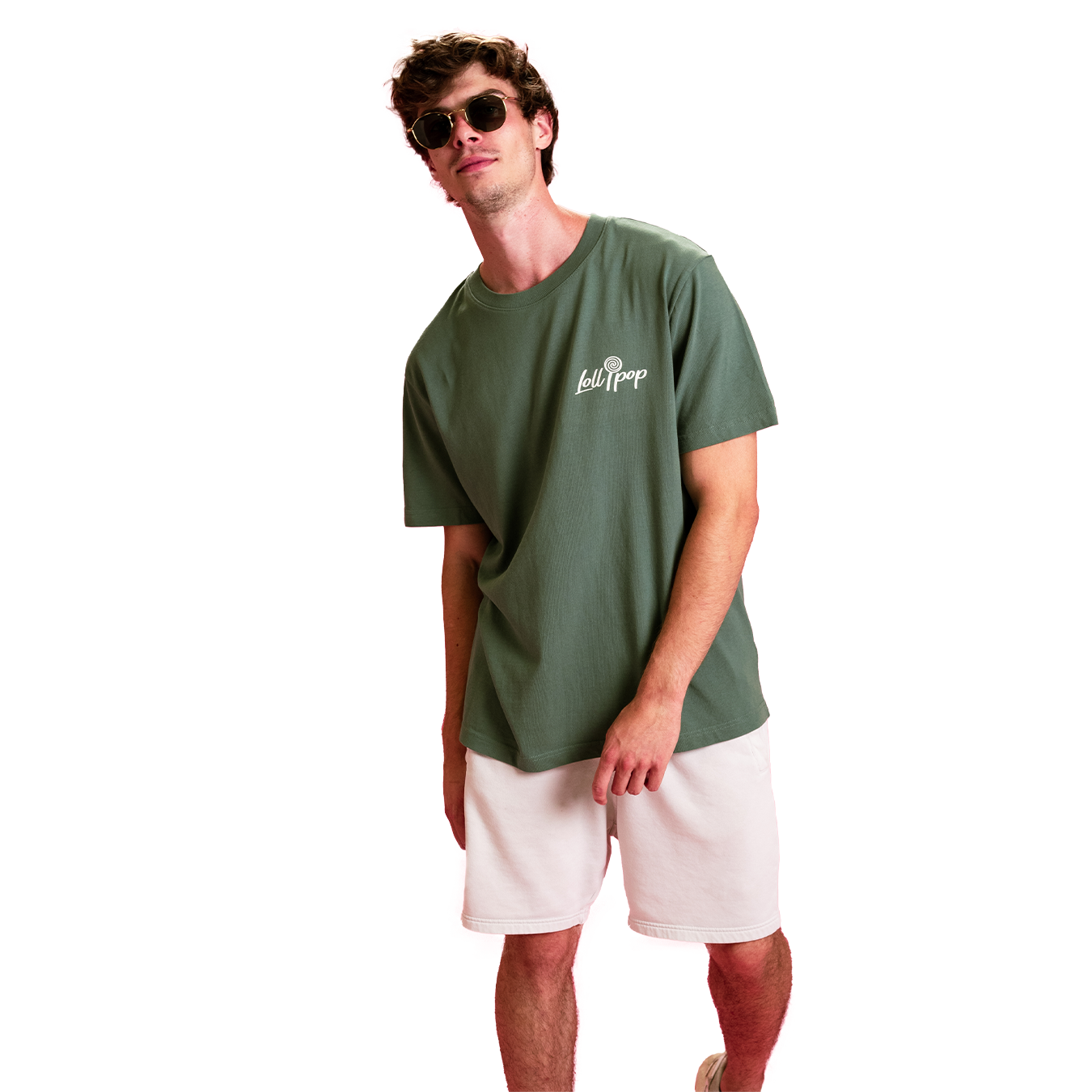 SIGNATURE T-SHIRT - OLIVE GREEN