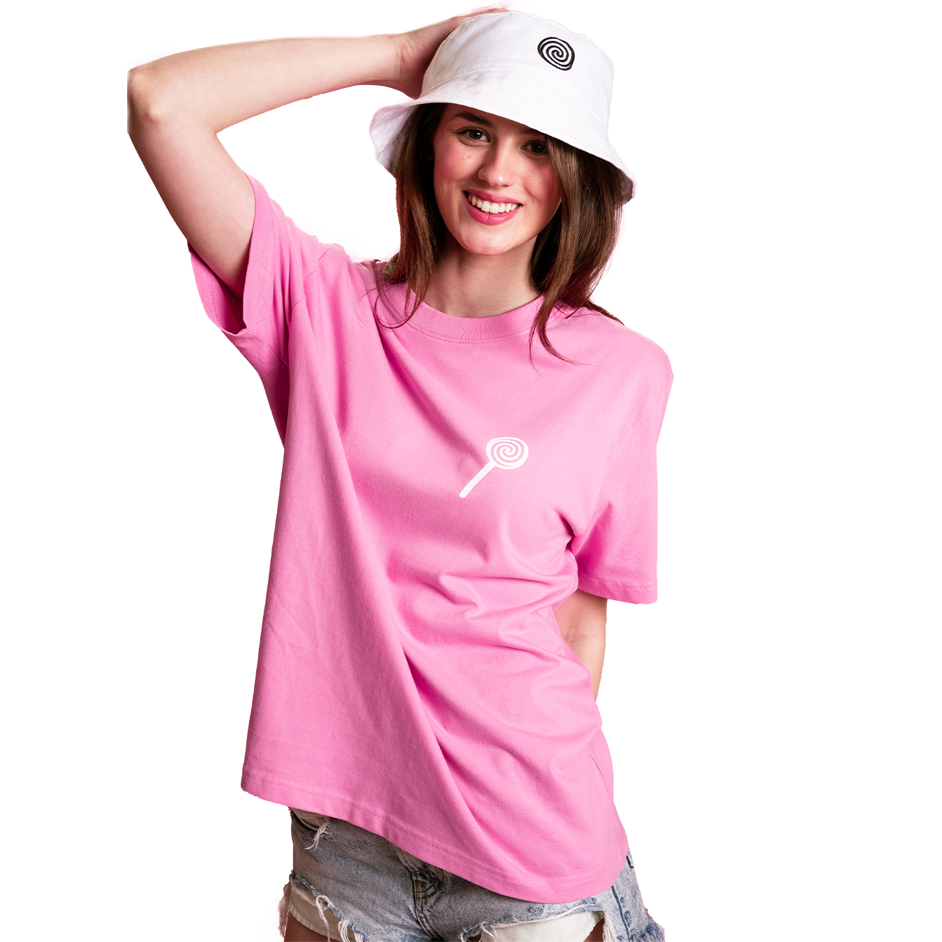 SIGNATURE BUCKET HAT - WHITE