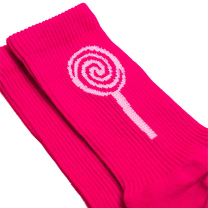 LOGO SOCKS - PINK