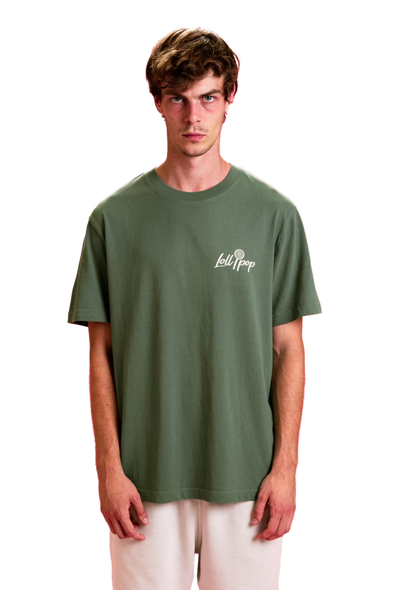 SIGNATURE T-SHIRT - OLIVE GREEN