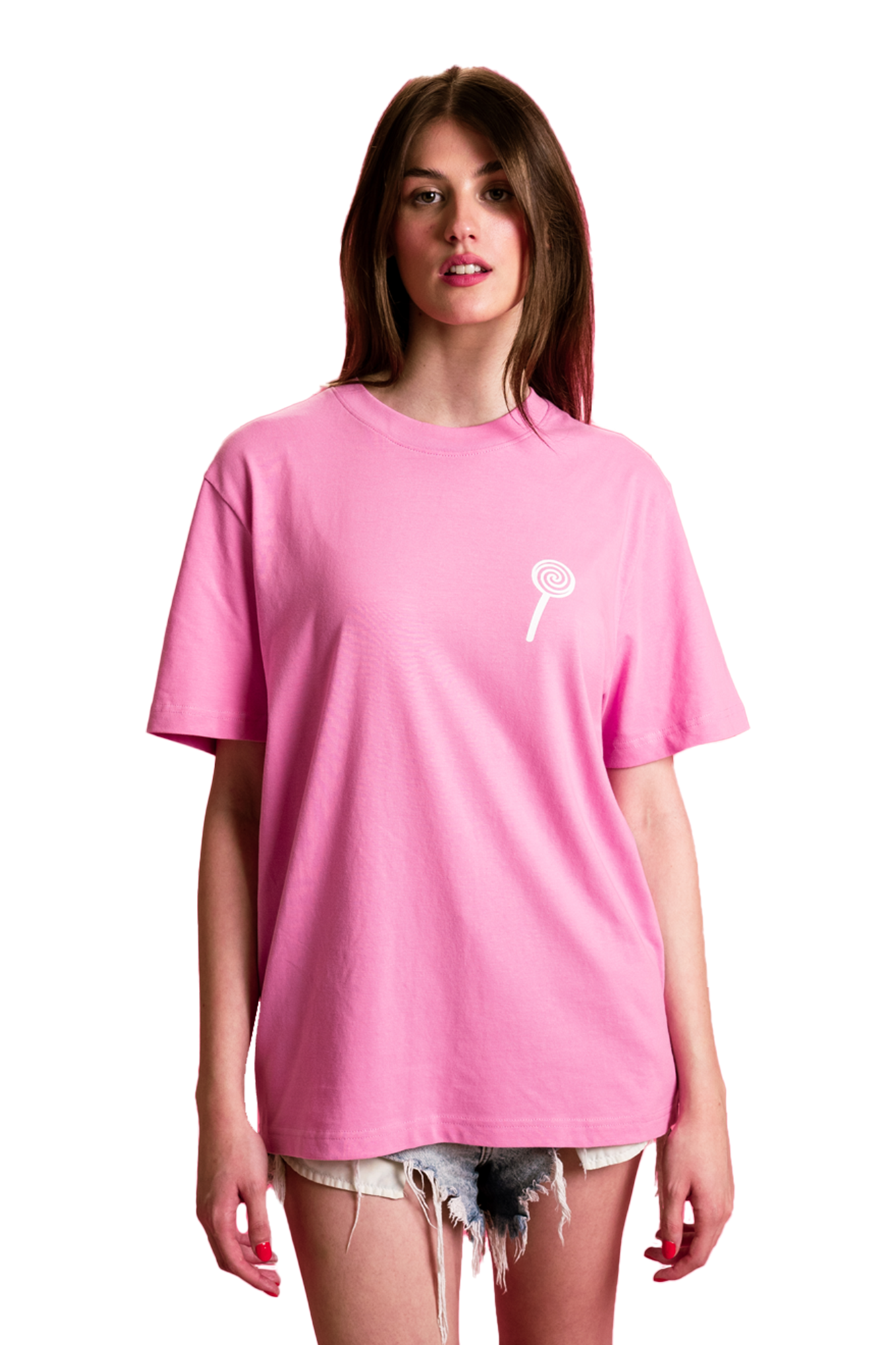 SMILE T-SHIRT - PINK