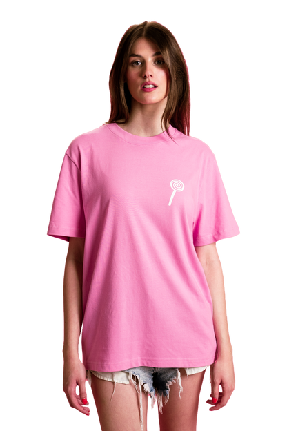 SMILE T-SHIRT - PINK