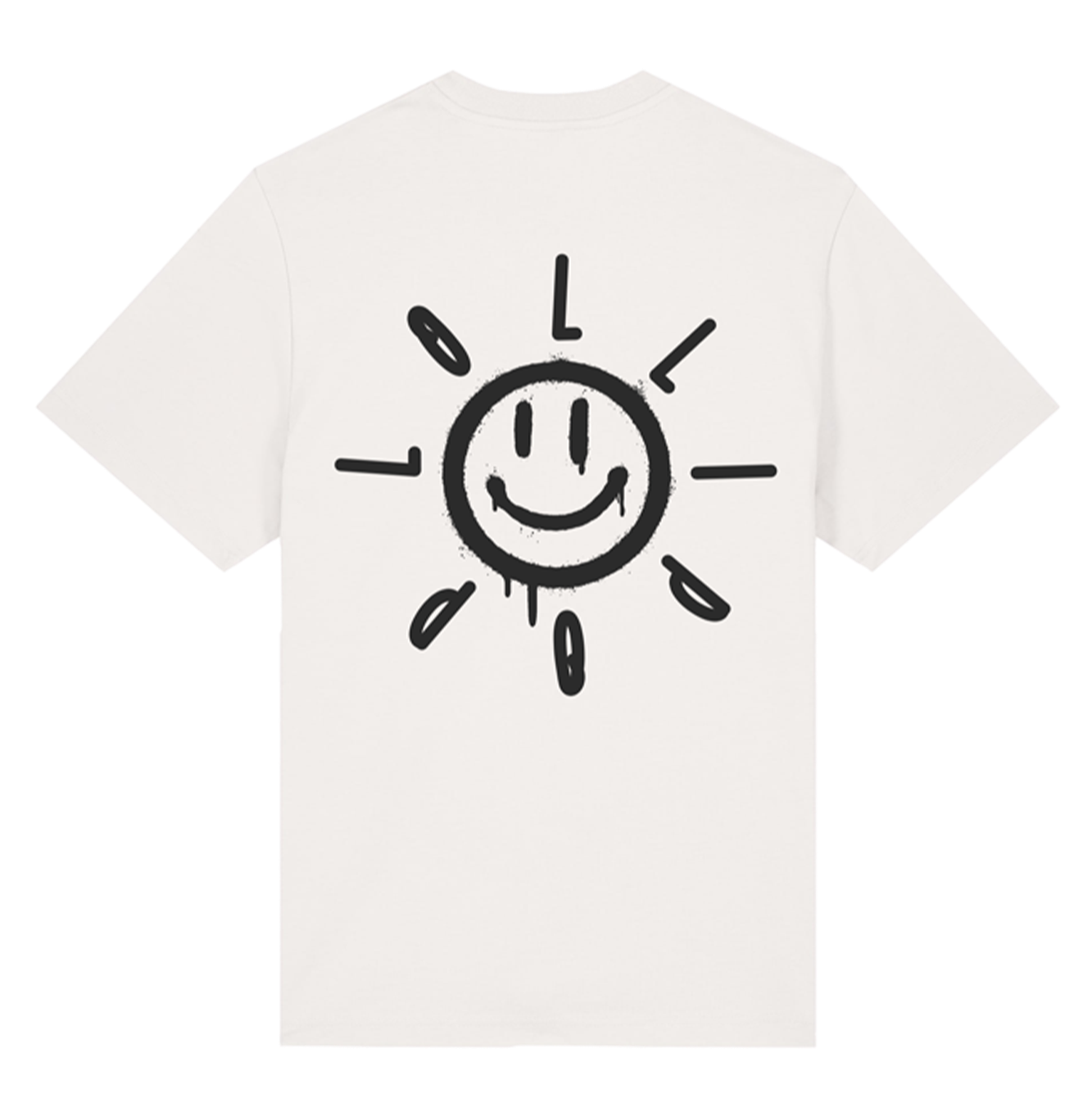 SMILE T-SHIRT - CREAM