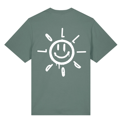 SMILE T-SHIRT - OLIVE GREEN