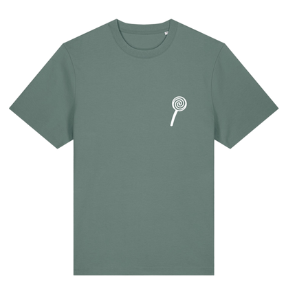 SMILE T-SHIRT - OLIVE GREEN