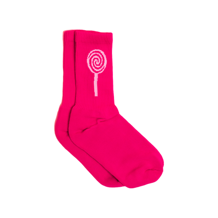 LOGO SOCKS - PINK