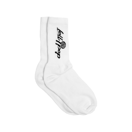 LOGO SOCKS - WHITE